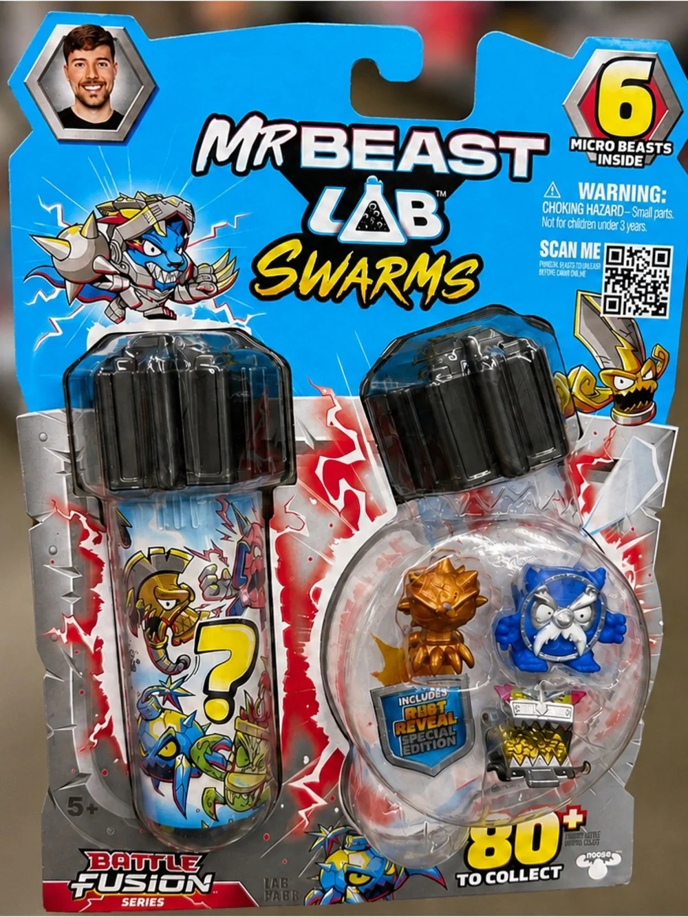 MrBeast Lab Swarms Battle Fusion 6-Pack – Brand New & Sealed